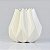 Vaso Gota Branco 16 cm em Cerâmica - Imagem 1