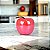 Enfeite Maçã Vermelho 6 cm em Cerâmica - Imagem 1