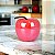 Enfeite Maçã Vermelho 8 cm em Cerâmica - Imagem 1