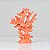 Enfeite Coral Árvore Vermelho 18 cm em Resina - Imagem 1