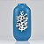 Vaso Azul C/ Coral em Cerâmica - Imagem 1