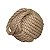 Enfeite Bola Marrom em Corda - Imagem 1