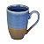 Caneca Cement Azul em Cerâmica 450 ml - Imagem 4