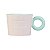 Caneca Welcome The Day Rosa em Cerâmica 300ml - Imagem 2