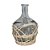 Vaso Ball Ratan 20 cm em Vidro - Imagem 1