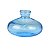 Mini Vaso Fumê Azul em Vidro - Imagem 1