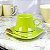 Caneca Cromada Verde em Cerâmica - Imagem 1
