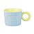 Caneca Welcome The Day Azul em Cerâmica 300ml - Imagem 2
