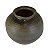 Vaso Marrom Forma Irregular em Cerâmica - Imagem 2