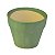 Vaso Shine Verde em Cerâmica - Imagem 3