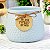 Vaso Color Home Sweet Home Azul 9 cm em Cerâmica - Imagem 1