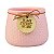 Vaso Color Home Sweet Home Rosa 9 cm em Cerâmica - Imagem 2