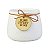 Vaso Color Home Sweet Home Branco 9 cm em Cerâmica - Imagem 2