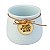 Vaso Color Home Sweet Home Azul 8 cm em Cerâmica - Imagem 3