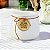 Vaso Color Home Sweet Home Branco 8 cm em Cerâmica - Imagem 1