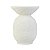 Vaso Rustico Alencar Branco em Cerâmica - Imagem 2