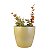 Vaso Classic Redondo Areia 40 cm em Plástico - Imagem 2