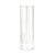 Vaso Transparente Linhas G em Vidro - Imagem 1