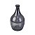 Vaso Garrafa Drop Preto em Vidro - Imagem 2