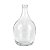 Vaso Garrafa Drop Transparente em Vidro - Imagem 1