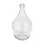Vaso Garrafa Drop Transparente em Vidro - Imagem 2