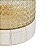 Vaso Wood Garrafa Amarelo em Vidro - Imagem 3