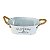 Vaso Branco Oval Flowers e Garden G em Metal - Imagem 2