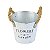 Vaso Branco Flowers e Garden P em Metal - Imagem 2