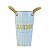 Vaso Garden Azul P em Metal - Imagem 1