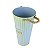 Vaso Garden Azul GG em Metal - Imagem 4