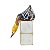 Enfeite Decorativo Pato Rustico M Azul e Amarelo em Madeira - Imagem 4