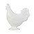 Enfeite Galinha Branca em Cerâmica - Imagem 3
