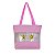Bolsa De Tecido Rosa Clara - Imagem 2