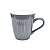 Caneca Vintage Cinza 10Cm - Imagem 1