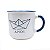 Caneca Branca Barco Ahoi - Imagem 1