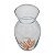 Vaso De Vidro Coral Vermelho - Imagem 3