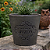 Vaso Welcome My Garden Marrom - Imagem 1