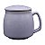 Pote De Tempero Com Tampa Roxa - Imagem 1