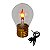 Lampada Plastica Chama - Imagem 1