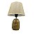 Abajur De Ceramica Dourado - Imagem 1