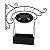 Placa De Metal Com Caixa Parisienne - Imagem 1