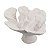 Enfeite De Coral Branco Resina - Imagem 1