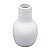 Vaso Em Ceramica Branco Textura Rustica - Imagem 2