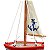 Barco Velas De Tecido Ancora - Imagem 2
