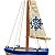 Barco Velas De Tecido Timão - Imagem 2