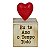 Enfeite Eu Te Amo O Tempo Todo - Imagem 1