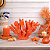 Enfeite De Mesa Coral Arvore Vermelho - Imagem 1