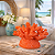 Enfeite Coral Em Resina 19X15 Vermelho - Imagem 1