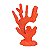 Enfeite Coral Moderno Em Resina Vermelho 1 - Imagem 2