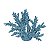 Coral Arbusto Resina Azul - Imagem 2